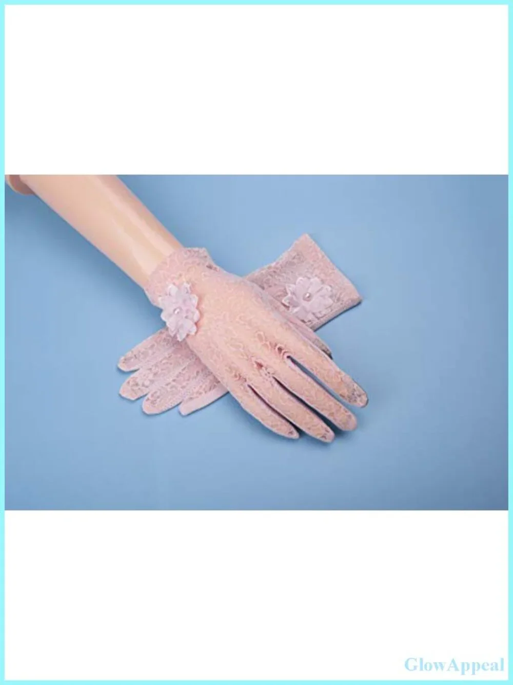 Women's Lace Sun Protection Driving Gloves Touch Screen